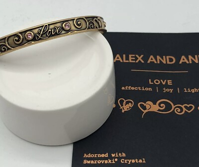 Alex and Ani 'Love' Affection | Joy | Light Cuff