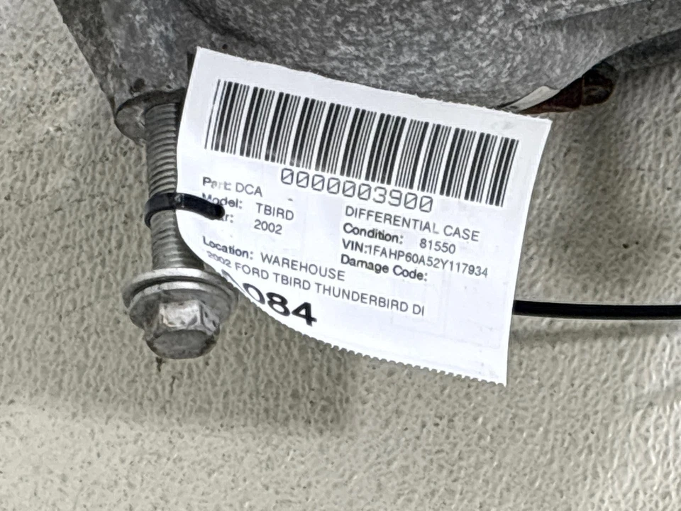 Ford Tbird Thunderbird 2000-2002 portador diferencial relación 3,58 OEM Foto 4 de 4