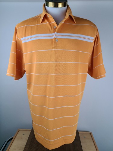 Large FOOTJOY FJ Polo Shirt Orange 