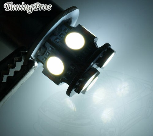 (1 Pair) Set of 2 pcs Map Light 1157 9 SMD White LED Light Bulbs 1816 2040 - Picture 3 of 3