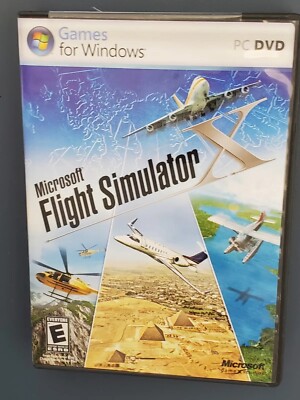 Microsoft Flight Simulator X 2006 ( PC DVD) Incomplete Missing Disc 2 ...READ