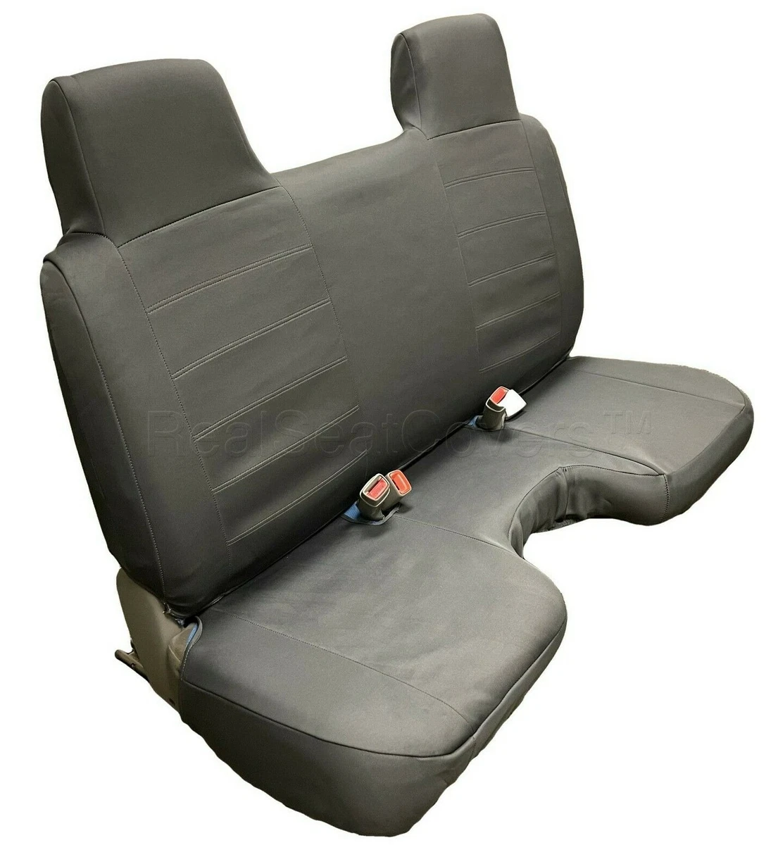 A27 RCab XCab Large Notched Cushion Front Bench Charcoal