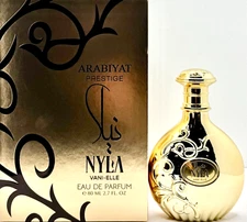 ARABIYAT PRESTIGE NYLA VANI-ELLE EAU DE PARFUM SPRAY FOR WOMEN 2.7 Oz / 80 ml