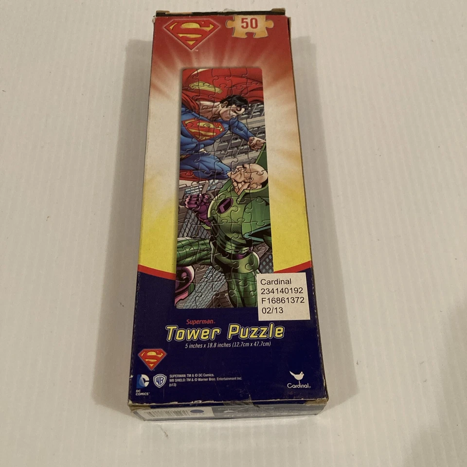 Rompecabezas Torre Cómic Superman 50 Piezas 5"×18.8" Foto 2 de 4