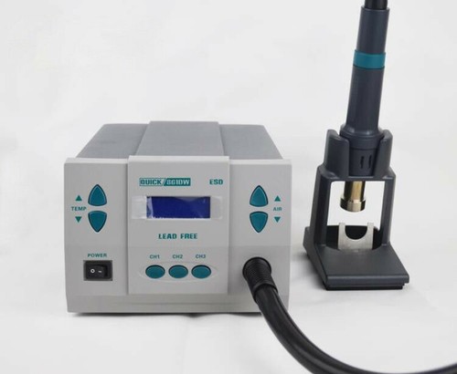 110V 1000W QUICK 861DW Hot Air Rework Station Lead-free Soldering Station - Picture 7 of 9