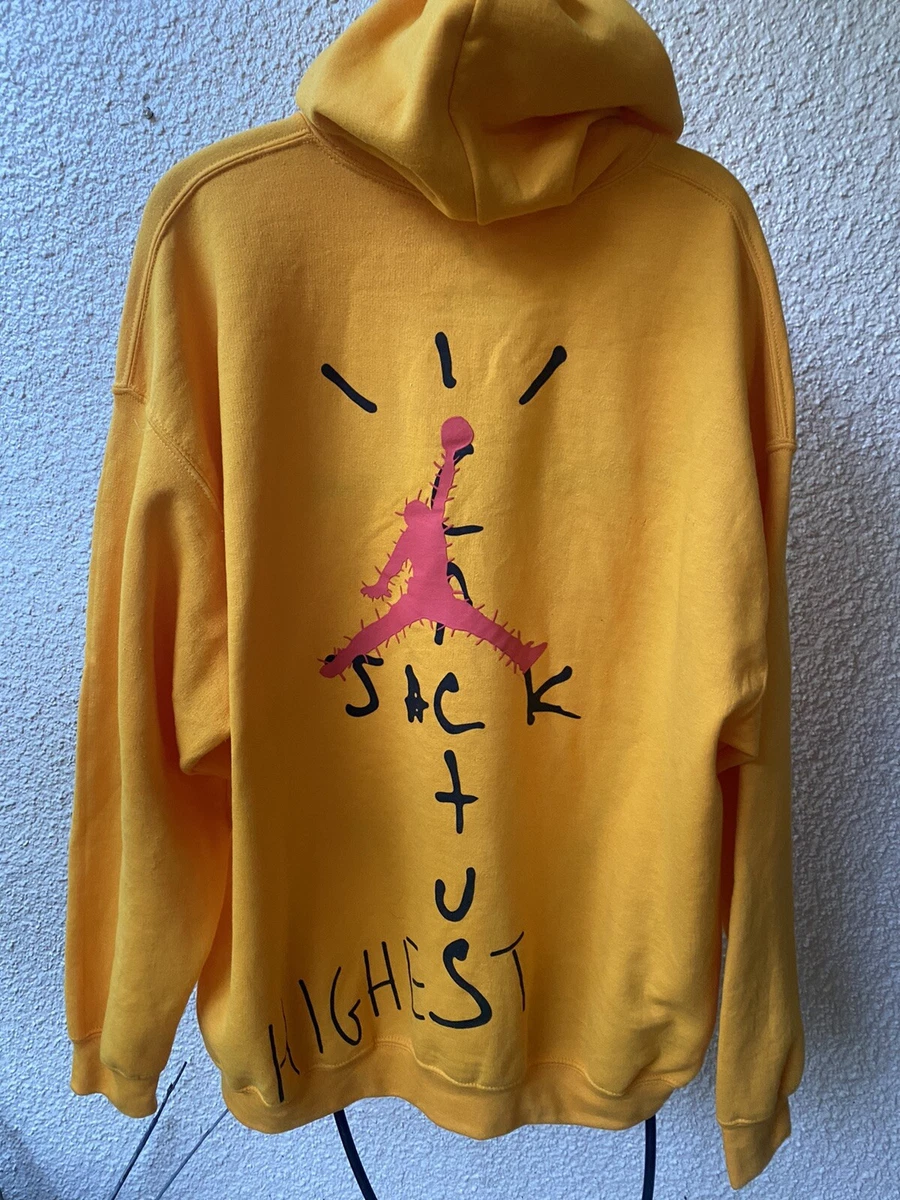 travis scott nike jordan hoodie XXL