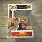 Funko Pop Lion King Simba Flocked Box Lunch Exclusive 547