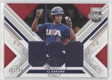 2019 Elite Extra Edition USA National Team Materials Black 311/499 CJ Abrams nd3