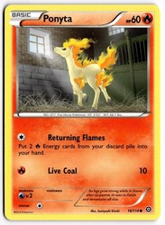Ponyta 16/114 Steam Siege Common