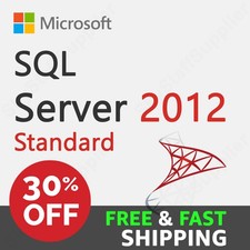 Microsoft SQL Server 2012 STANDARD 24 Core License  Brand-New Pack