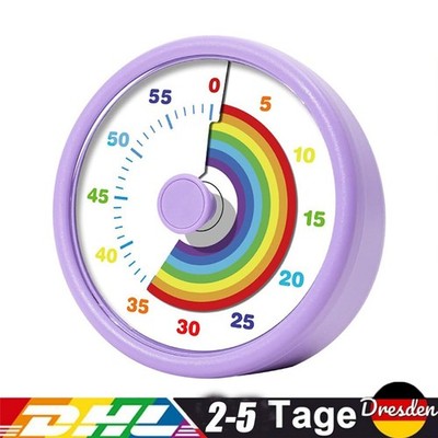 Kinder Visueller Timer, 60-Minuten Countdown für Klassenzimmer Büro Küche