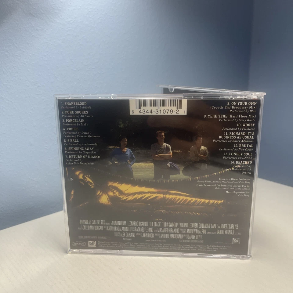 Verschiedenen: The Beach : Original Soundtrack CD (2000) Fachmännisch Überholt - Bild 3 von 4