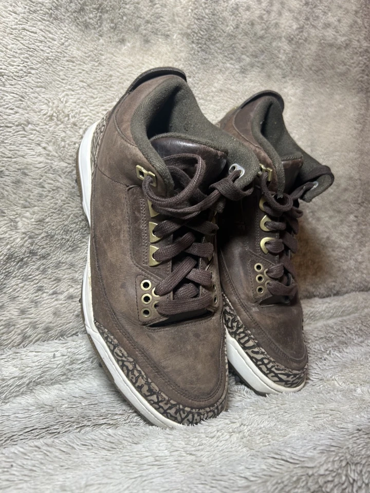 Nike Air Jordan 3 Para hombres 10.5 Retro Golf PRM Tenis Atléticos AO8952-200 Foto 4 de 4