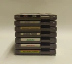 Lot of 7 Nintendo Game Bundle Bayou Billy, Monopoly, Dragon Power, etc.