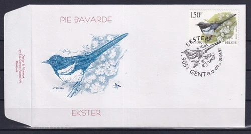 [LM79616] Belgium N°2697FDC Buzin Birds First Day Cover COB € 11,00 SUPERB