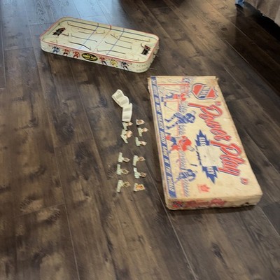Vintage Eagle Toys ''NHL Power Play Electric Hockey'' Table  Game.   Canada 1950s