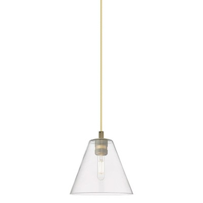 Innovations Lighting 434-1P-11-8 Crown Point Pendant Crown Point - Brass