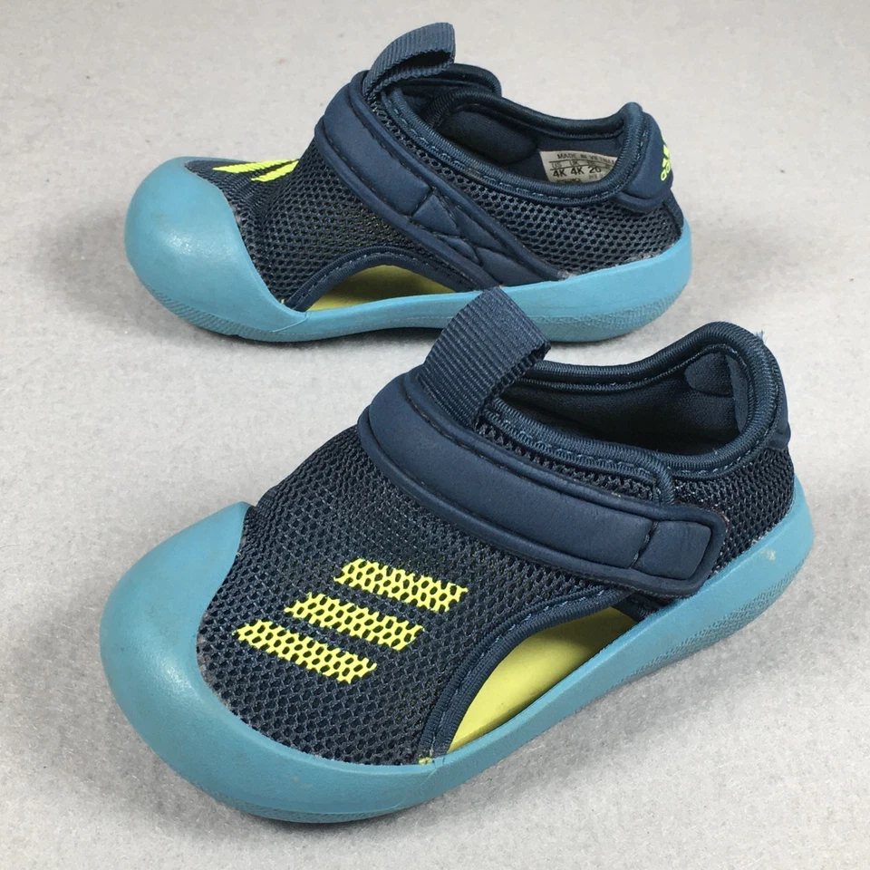 阿迪达斯 Altaventure 2.0 鞋 学步儿童 男孩 尺寸 4K 海军蓝 网眼 水 户外 凉鞋 — 第 3/4 张图片