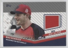 2020 Topps Update All-Star Stitches Max Scherzer #ASSC-MS 0re5