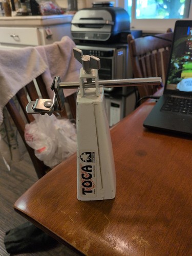 Toca Percussion Contemporary Series Cowbell w Bracket Vintage 1990s