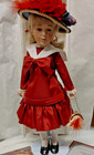 1993 RENOIR GIRL WITH A HAT PORCELAIN DOLL MINT IN BOX BY PHYLLIS WRIGHT w/COA — photo 1