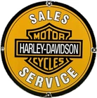 VINTAGE INDIAN MOTORCYCLES PORCELAIN SIGN, DEALERSHIP, MOTOR BIKE HARLEY GAS OIL