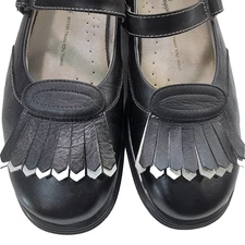 Sandbaggers Mary Jane Golf Shoes Womens 11 Contour Fit Sporty Golfing Shoe Black