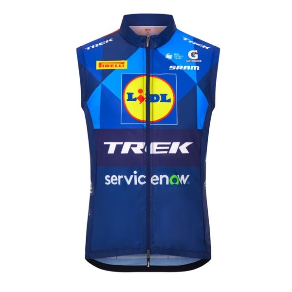 2026 Lidl Chalecos de ciclismo Maillot de ciclismo Chaleco a prueba de viento Ciclismo Jersey sin mangas
