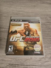 UFC Undisputed 2010 (Sony PlayStation 3, 2010) Complete w/ Manual