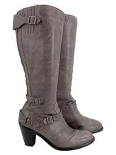 BELSTAFF Trialmaster 1955 Stiefel Damen 38 Grau Leder Casual Outdoor