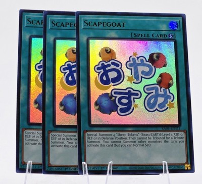 3x Scapegoat RA05-EN111 (Ultra Rare) 1st Ed - NM - Yu-Gi-Oh!