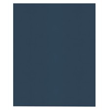 Office Depot Brand 2-Pocket Textured Paper Folders, Dark Blue, Pack Of 25