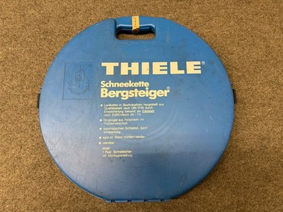 Thiele Bergsteiger Schneeketten im Koffer   passend für VW Golf 2   1x genutzt