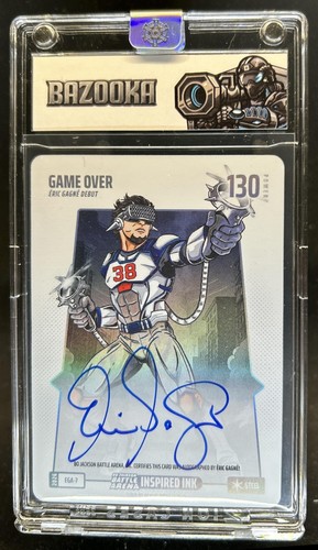 2026 Bo Jackson Battle Arena Game Over Inspired Ink Battlefoil Auto #EGA-7