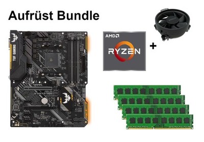 Bundle ASUS TUF B450-Plus Gaming + AMD RYZEN 3 5 7 CPU + 8GB bis 32GB RAM + M.2