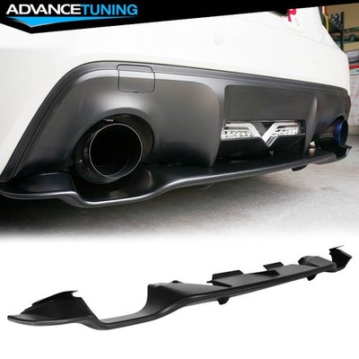 Fits 13-20 Toyota 86 Scion FRS Subaru BRZ Unpainted Rear Bumper Lip Diffuser ABS