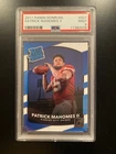 2017 Panini Donruss - Rated Rookie Patrick Mahomes II #327 (RC) PSA 9