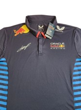 Oracle Red Bull Racing 2024 Sergio Perez 11 Team Polo Shirt Men 2XL Blue New NWT