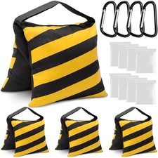 4 Packs Sandbag Weight Bags for Light Stand Photography Video 4PCS Yellow