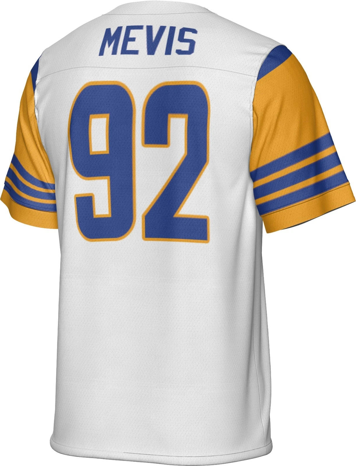 Custom White Harrison Mevis Jersey