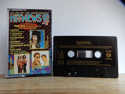 HIT NEWS 92 / 2 KLF TEN SHARP ROZALLA ARMY OF LOVERS PARR KASSETTE MC 1992 K-TEL