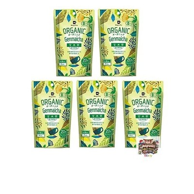 Organic Brown Rice Tea Cold Brew 5-Pack of 100 Tea Bags