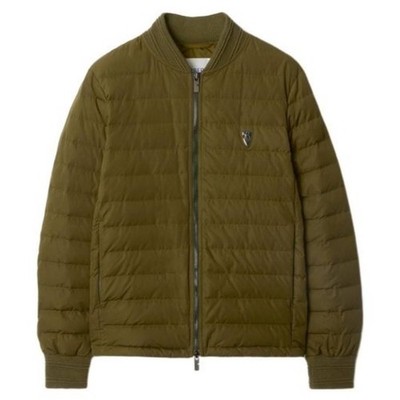 Burberry B Shield Logo Down Bomber Jacket