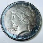 1935 Peace One Dollar Silver Coin, 90% SILVER VF VERY FINE CONDITION #9437