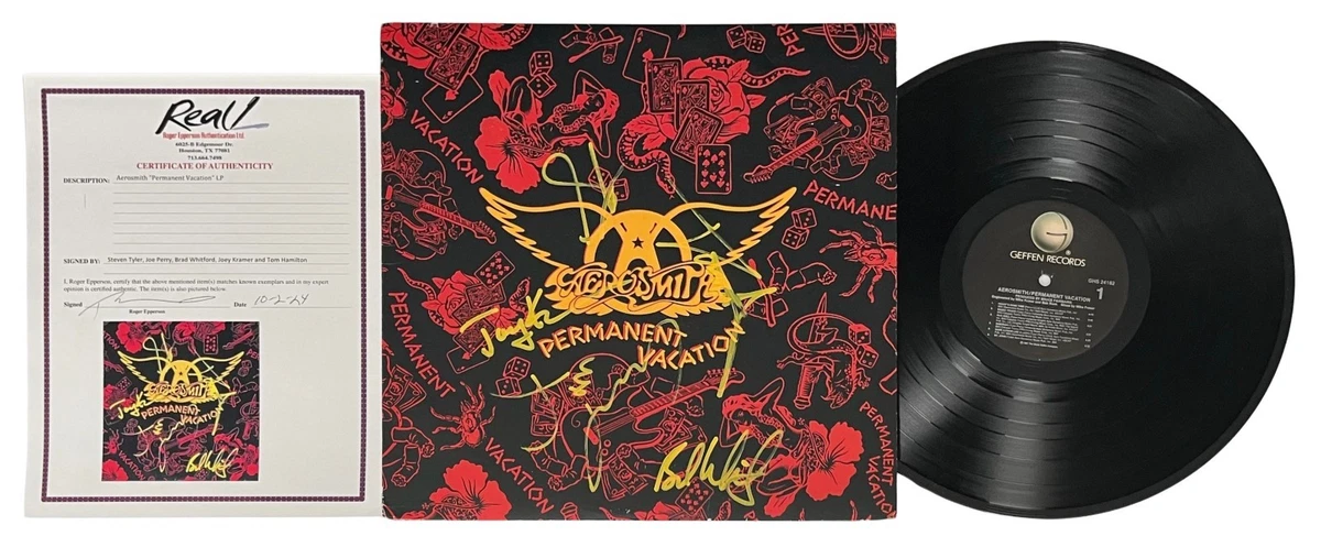 Aerosmith Signed In Original Autographed Rock & Pop Records for