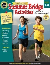 Summer Bridge Activities - Grades 7 - 8, Workbook for Summer Learning Loss, Mat