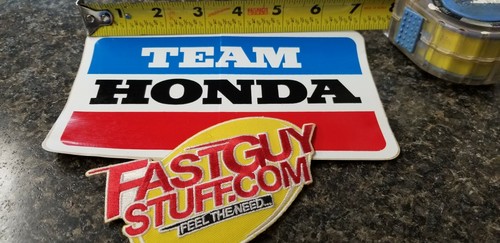 VINTAGE NOS HONDA DECAL - NOT A REPRODUCTION - AHRMA CR Works Bike Old School - 第 1/4 張圖片