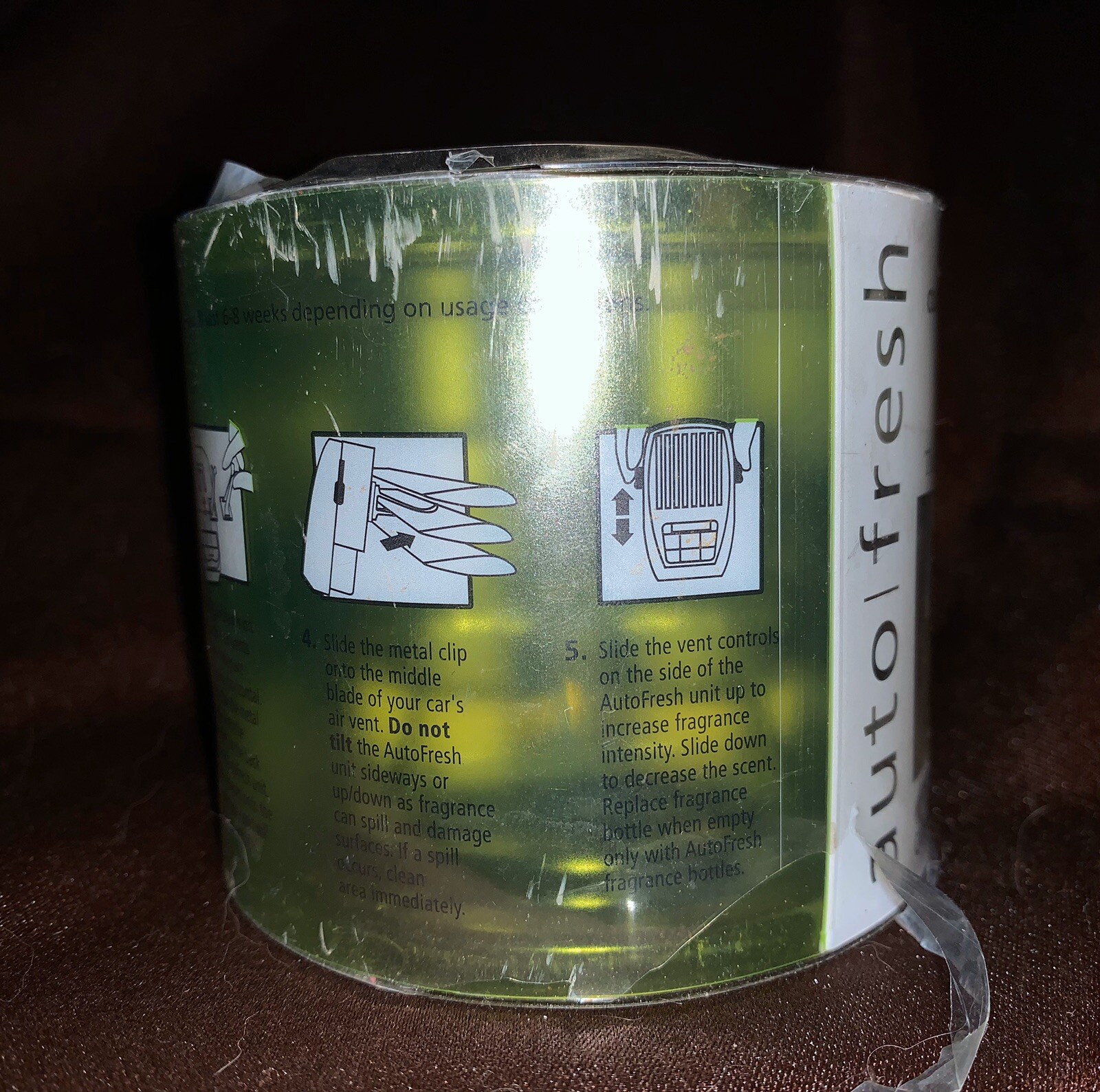 The White Barn Candle co Coconut Lime Verbena Car Fragrance System