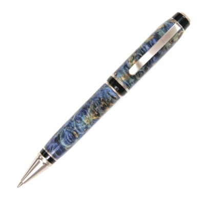 Cigar Twist Pen - Blue Box Elder