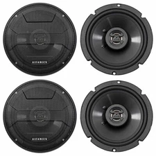 (4) Hifonics ZS65CXS 6.5" 1200 Watt Shallow Mount Car Stereo Speakers